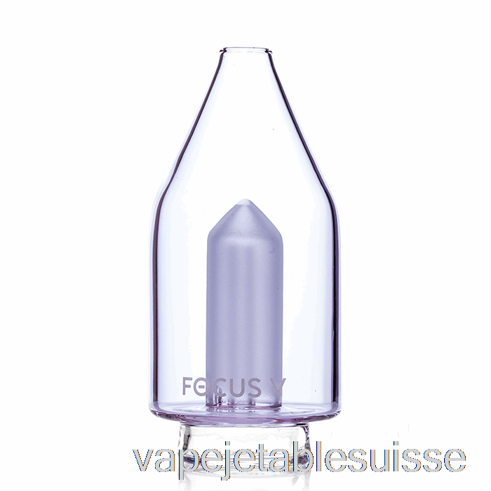 Vape Suisse Focus V Carta Dessus En Verre Violet